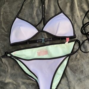 Purple Victoria’s Secret bikini